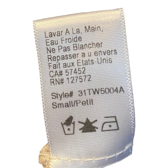 Costa Blanca Creme Blouse US Small - Picture 5 of 5